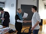 Sieger bei Planspiel ausgezeichnet (Foto: Karl-Heinz Herrmann)