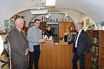 Am Vormittag fand in kleinem festlichen Rahmen die Wiederer&ouml;ffnung der Touristinformation Bad Frankenhausen statt. Nach Insolvenz des Tourismusverbandes Kyffh&auml;user (TVK) musste hier eine neue Regelung (Foto: Karl-Heinz Herrmann)