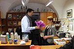 Am Vormittag fand in kleinem festlichen Rahmen die Wiederer&ouml;ffnung der Touristinformation Bad Frankenhausen statt. Nach Insolvenz des Tourismusverbandes Kyffh&auml;user (TVK) musste hier eine neue Regelung (Foto: Karl-Heinz Herrmann)