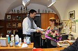 Am Vormittag fand in kleinem festlichen Rahmen die Wiederer&ouml;ffnung der Touristinformation Bad Frankenhausen statt. Nach Insolvenz des Tourismusverbandes Kyffh&auml;user (TVK) musste hier eine neue Regelung (Foto: Karl-Heinz Herrmann)