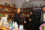 Am Vormittag fand in kleinem festlichen Rahmen die Wiederer&ouml;ffnung der Touristinformation Bad Frankenhausen statt. Nach Insolvenz des Tourismusverbandes Kyffh&auml;user (TVK) musste hier eine neue Regelung (Foto: Karl-Heinz Herrmann)