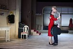 Carola Sigg (Lady Torrance), Tino Kühn (Val Xavier) (Foto: Peter Scholz) Carola Sigg (Lady Torrance), Tino Kühn (Val Xavier) (Foto: Peter Scholz)