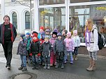 Besuch am Bahnhof (Foto: Karin Lehmann)
