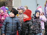 Besuch am Bahnhof (Foto: Karin Lehmann)