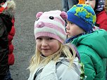 Besuch am Bahnhof (Foto: Karin Lehmann)