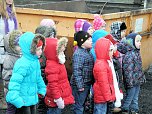 Besuch am Bahnhof (Foto: Karin Lehmann)