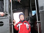 Besuch am Bahnhof (Foto: Karin Lehmann)
