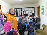 Besuch am Bahnhof (Foto: Karin Lehmann)