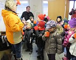 Besuch am Bahnhof (Foto: Karin Lehmann)