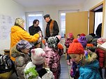 Besuch am Bahnhof (Foto: Karin Lehmann)