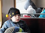 Besuch am Bahnhof (Foto: Karin Lehmann)