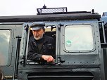 Besuch am Bahnhof (Foto: Karin Lehmann)