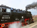 Besuch am Bahnhof (Foto: Karin Lehmann)