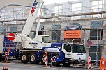 Bauarbeiten am neuen Hotel (Foto: nnz)
