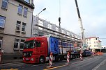 Bauarbeiten am neuen Hotel (Foto: nnz)