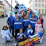 Frankenhusen allemohl in Blau und Weiß (Foto: Steffen Kobrow) Frankenhusen allemohl in Blau und Weiß (Foto: Steffen Kobrow)