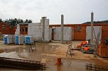 B&uuml;ttenrede im Rohbau (Foto: Bernd Peter)