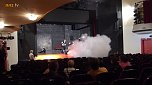 Eine etwas andere Probe im Theater (Foto: nnz)