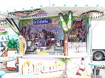 Jahrmarkt auf dem August-Bebel-Platz (Foto: Peter Blei)
