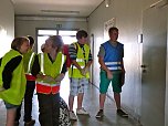 Probe f&uuml;r den Ernstfall (Foto: Regelschule Ellrich)