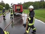 Einsatz auf der Bundesstra&szlig;e (Foto: privat)