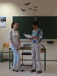 Engagierte Sch&uuml;ler wurden ausgezeichnet (Foto: Petersbergschule)