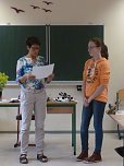 Engagierte Sch&uuml;ler wurden ausgezeichnet (Foto: Petersbergschule)