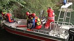 Wasserretter im Einsatz (Foto: Angelo Glashagel)