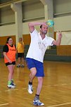 Handball vs. Volleyball (Foto: Uwe Tittel)