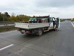 Unfall auf der A 38 (Foto: Angelo Glashagel)