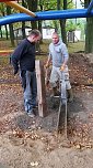Spielplatz wurde "reaktiviert" (Foto: M. L&uuml;bbecke und Michael Randel)