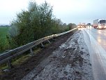 Unfall auf der A 38  (Foto: nnz)