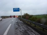 Unfall auf der A 38  (Foto: nnz)
