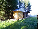 Zum Besuch im Hufhaus (Foto: Karin Lehmann, Peter Blei)