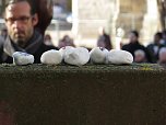 An die Pogromnacht vor 76 Jahren erinnert (Foto: nnz)