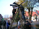 Neustadt bereitet sich auf die Adventszeit vor (Foto: Peter Sieckel)