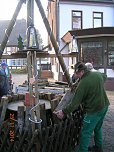 Neustadt bereitet sich auf die Adventszeit vor (Foto: Peter Sieckel)