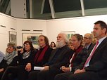 Vernissage zur Ausstellung von J&uuml;rgen Rennebach in der Kreissparkasse Nordhausen war gut besucht (Foto: Hans-Georg Backhaus)