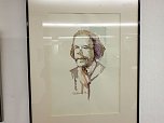 Vernissage zur Ausstellung von J&uuml;rgen Rennebach in der Kreissparkasse Nordhausen war gut besucht (Foto: Hans-Georg Backhaus)