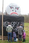 Kein neuer Gipsabbau im S&uuml;dharz - in R&uuml;digsdorf wird wieder protestiert (Foto: Angelo Glashagel)