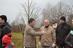 Protest gegen Probebohrungen (Foto: H. Michel)