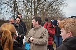Protest gegen Probebohrungen (Foto: H. Michel)