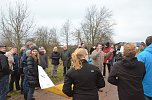 Protest gegen Probebohrungen (Foto: H. Michel)