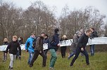 Protest gegen Probebohrungen (Foto: H. Michel)