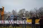 Protest gegen Probebohrungen (Foto: H. Michel)