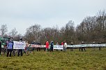 Protest gegen Probebohrungen (Foto: H. Michel)