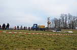 Protest gegen Probebohrungen (Foto: H. Michel)