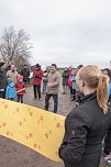 Protest gegen Probebohrungen (Foto: J. Karnstedt)