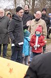 Protest gegen Probebohrungen (Foto: J. Karnstedt)