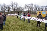 Protest gegen Probebohrungen (Foto: J. Karnstedt)